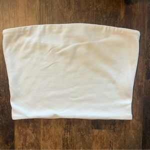 White tiger mist crop top